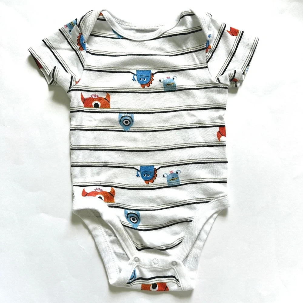 Monster Onesie Short Sleeve Bodysuit